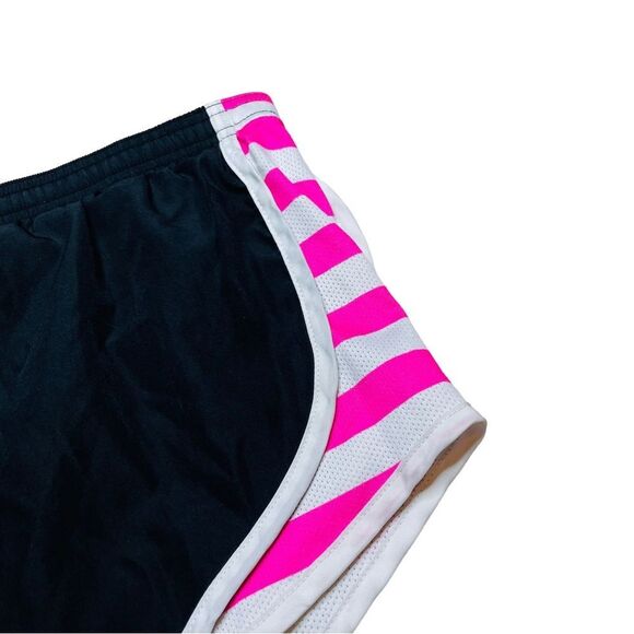 10/$25🦋 Soffe Black, White & Pink Striped Athletic Shorts - Size Small - Picture 3 of 13